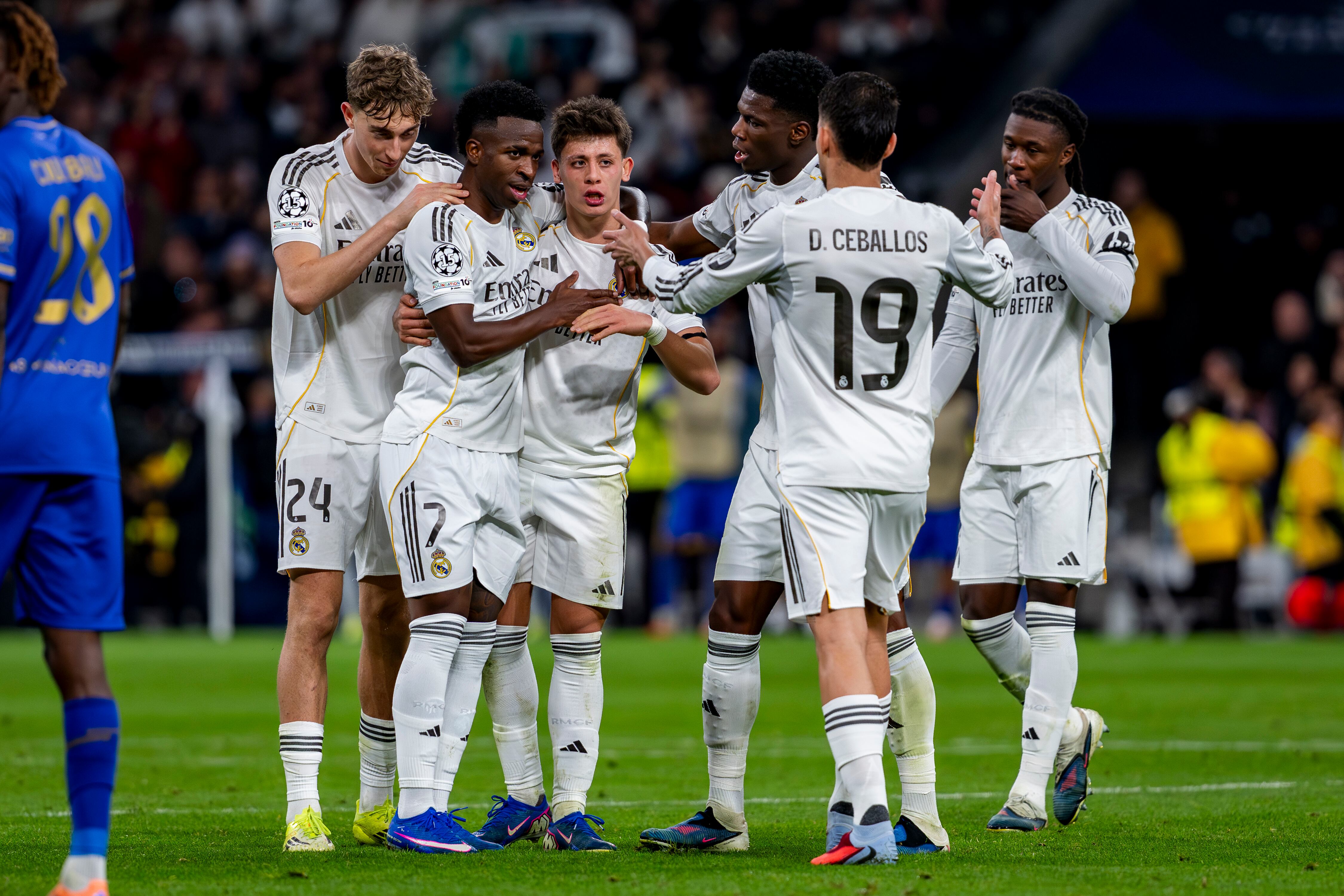 Real Madrid C.F. v AS Monaco - UEFA Champions League 2025/26 League Phase MD7