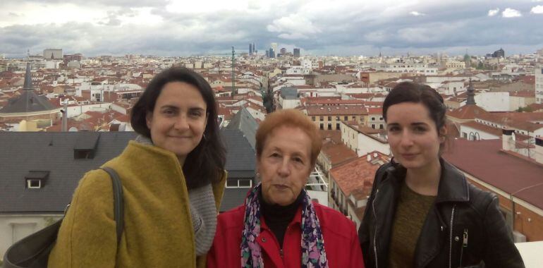 Mercedes, Aurelia e Irene, del proyecto Grandes Vecinos