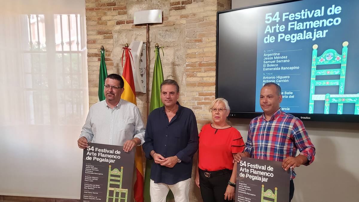 El Festival de Arte Flamenco de Pegalajar llega a su edición número 54 con grandes figuras del cante