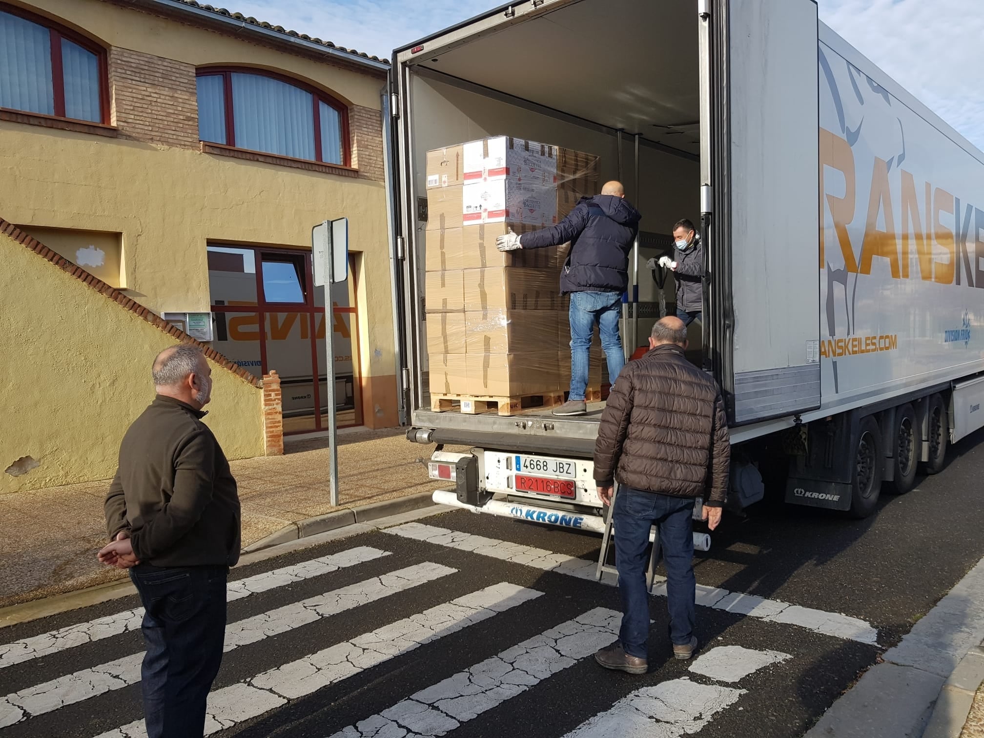 Convoy humanitario desde Tarazona con destino a Ucrania