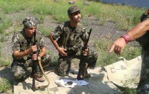 Españoles detenidos por participar en los grupos independentistas prorrusos