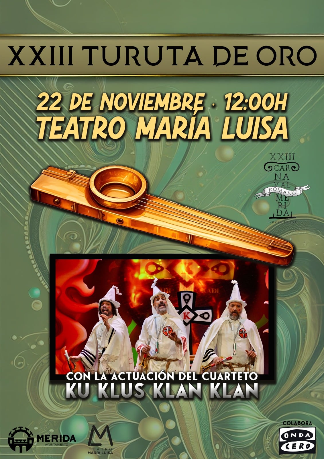 Cartel Gala Turuta de Oro 2025