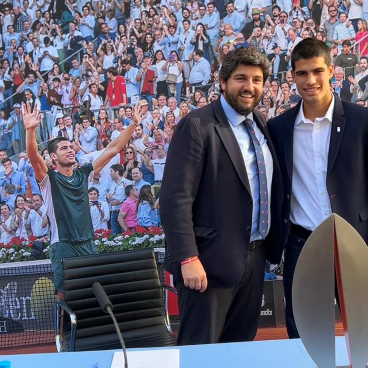 Carlos Alcaraz: "Roger Federer es el único que me falta del Big-3 y creo que estoy capacitado para ganar Roland Garros"