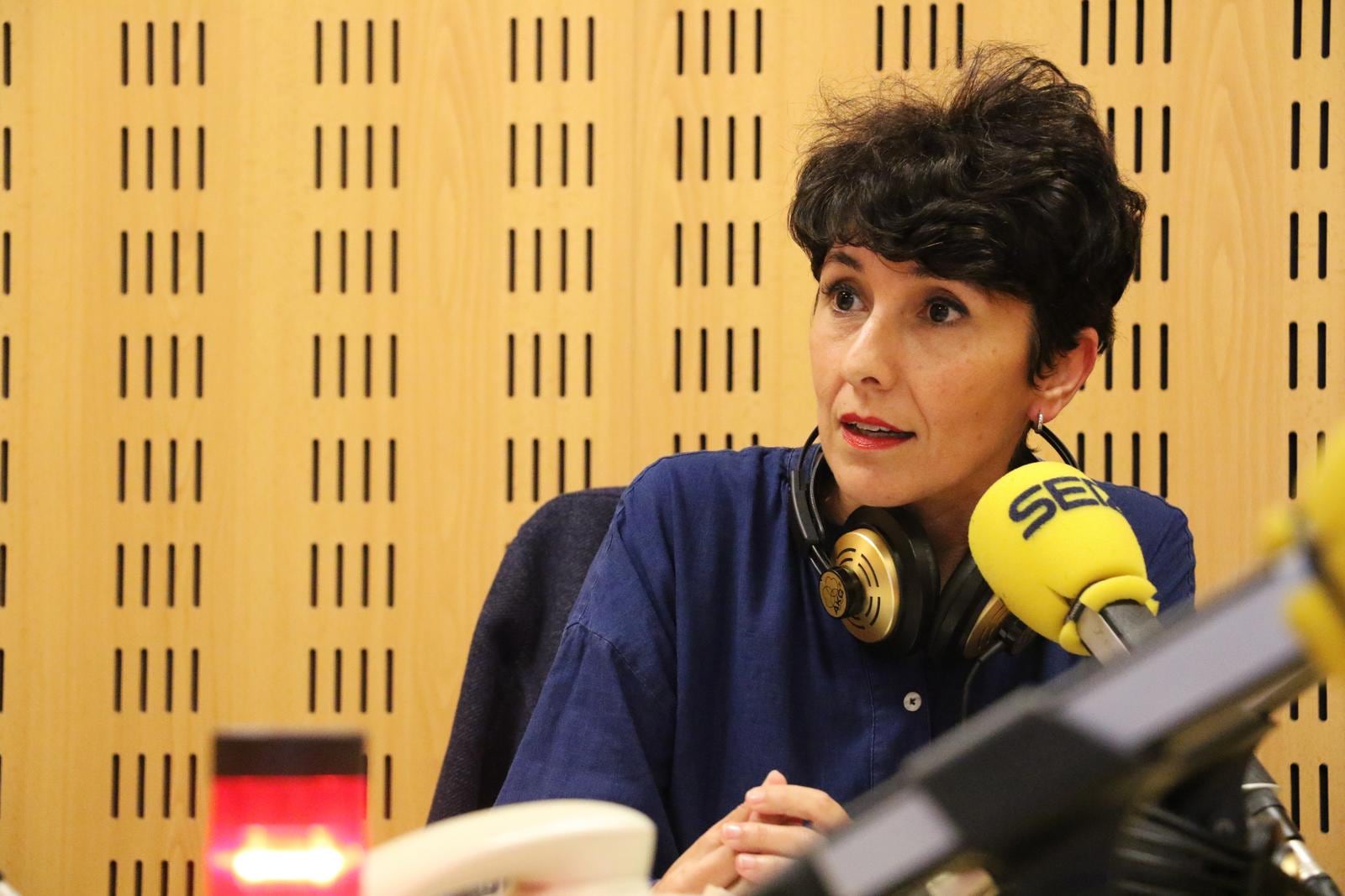 Maribel Vaquero en Radio San Sebastián.