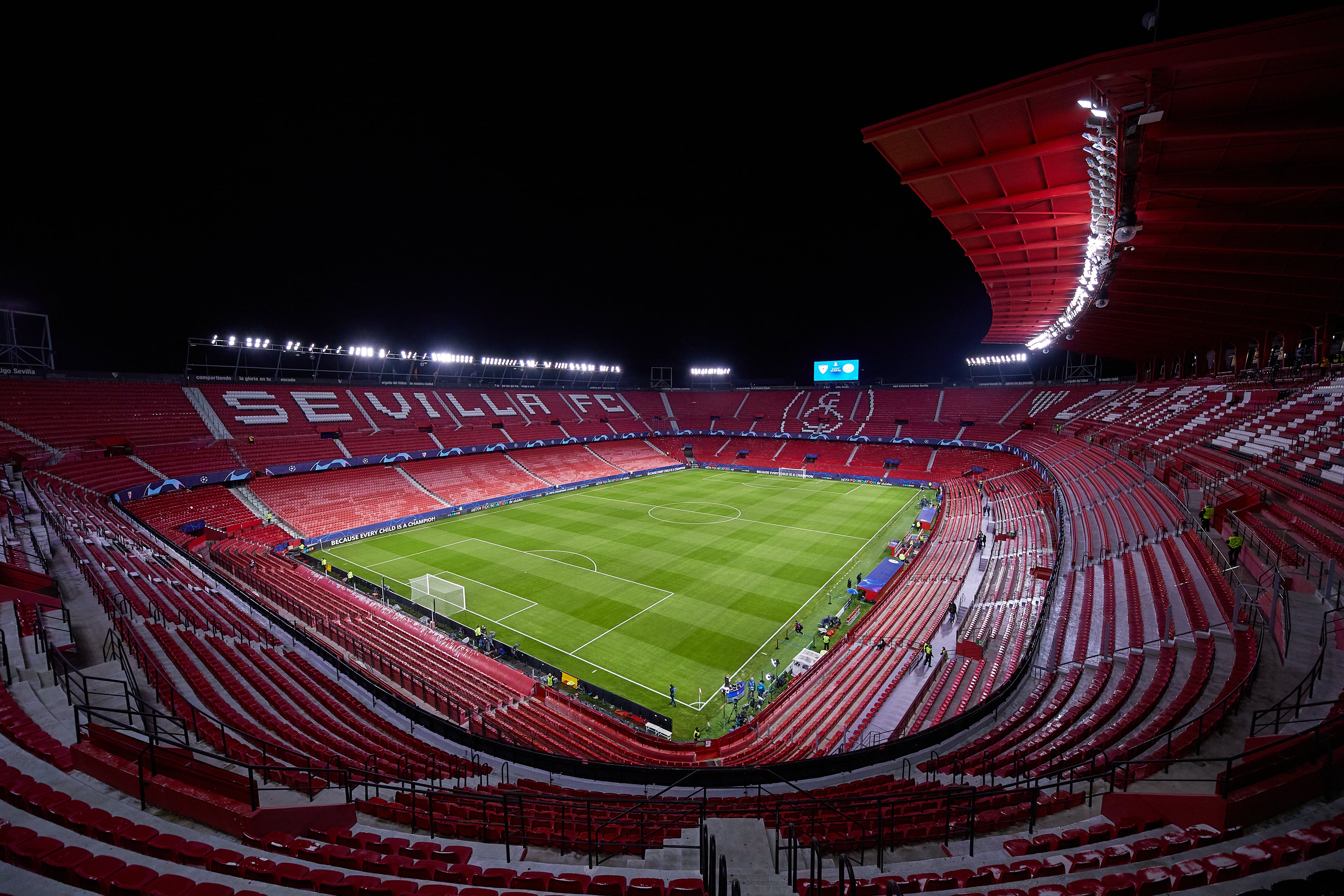 El Estadio Ramón Sánchez Pizjuán. (Photo by Fran Santiago/Getty Images)