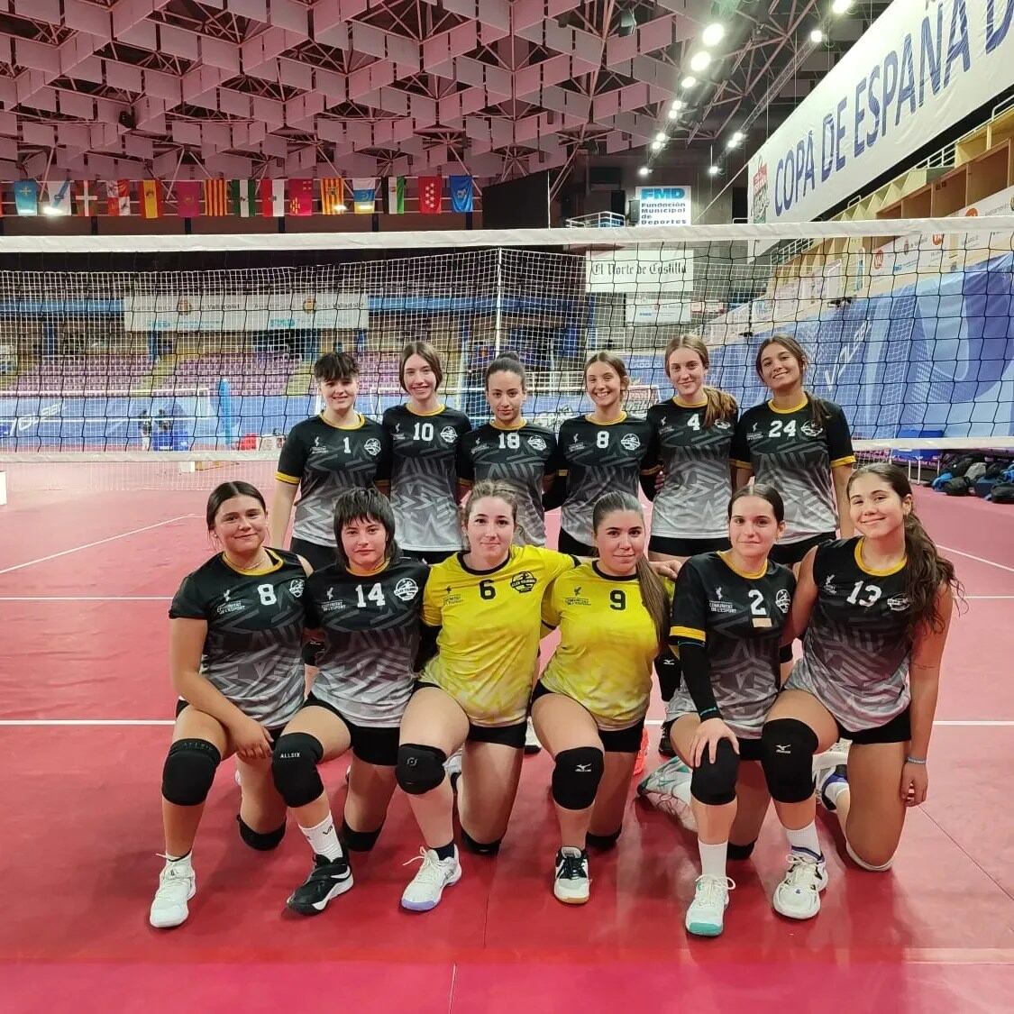 Las juveniles vuelven con un puesto número 14, tras haber realizado grandes partidos y haberse consolidado como equipo, una experiencia muy buena para nuestras chicas