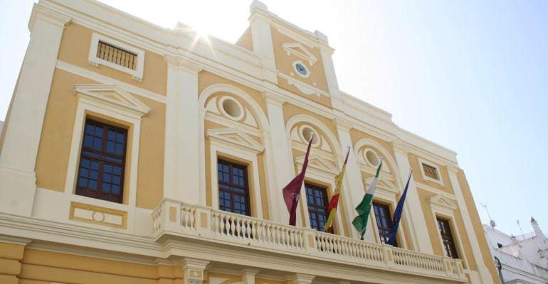 Fachada del Ayuntamiento de Chiclana