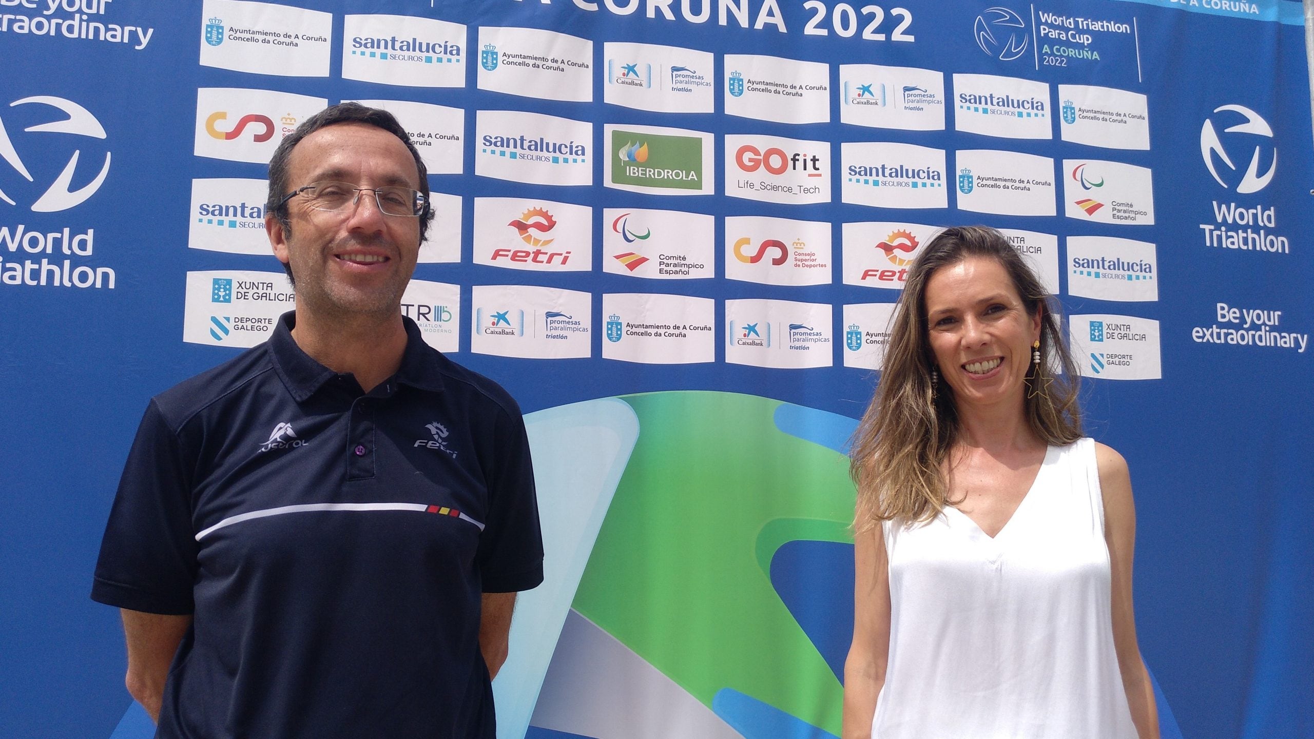 Presentación del triatlón de A Coruña