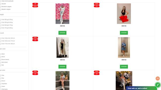 Catálogo de mujeres para ser donante de óvulos en casos de gestación subrogada