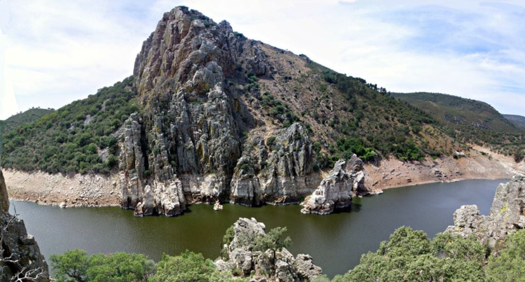 Una de las vistas más conocidas del Parque Nacional de Monfragüe