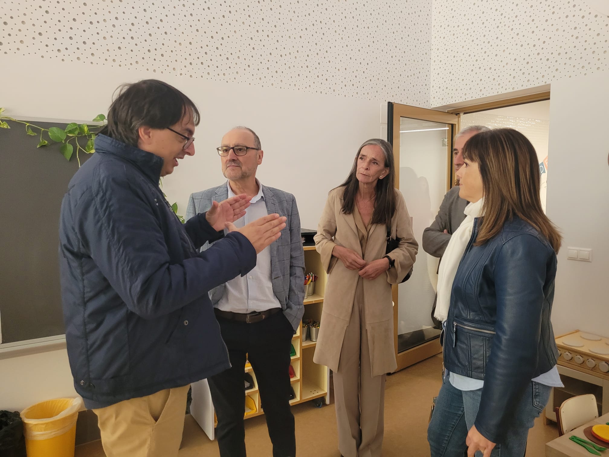 Inauguración aulario infantil del colegio de Biar