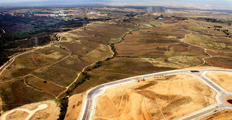 Terrenos donde se desarrollará el proyecto urbanístico de &#039;Los Carriles&#039;