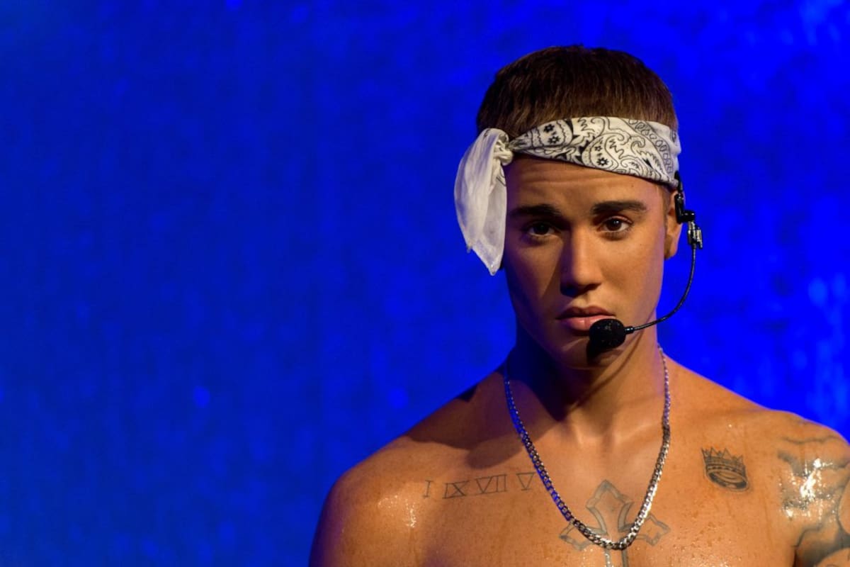 Detalle de la figura de cera.