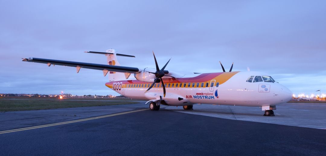 Avión ATR 72-600 de Air Nostrum