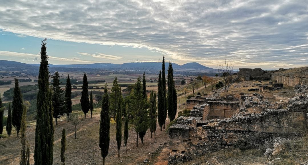 Ruinas romanas de Ercávica, en Cañaveruelas (Cuenca).