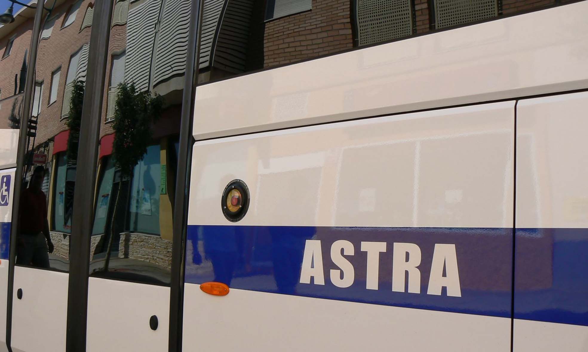 Autobús ASTRA Cabanillas del Campo