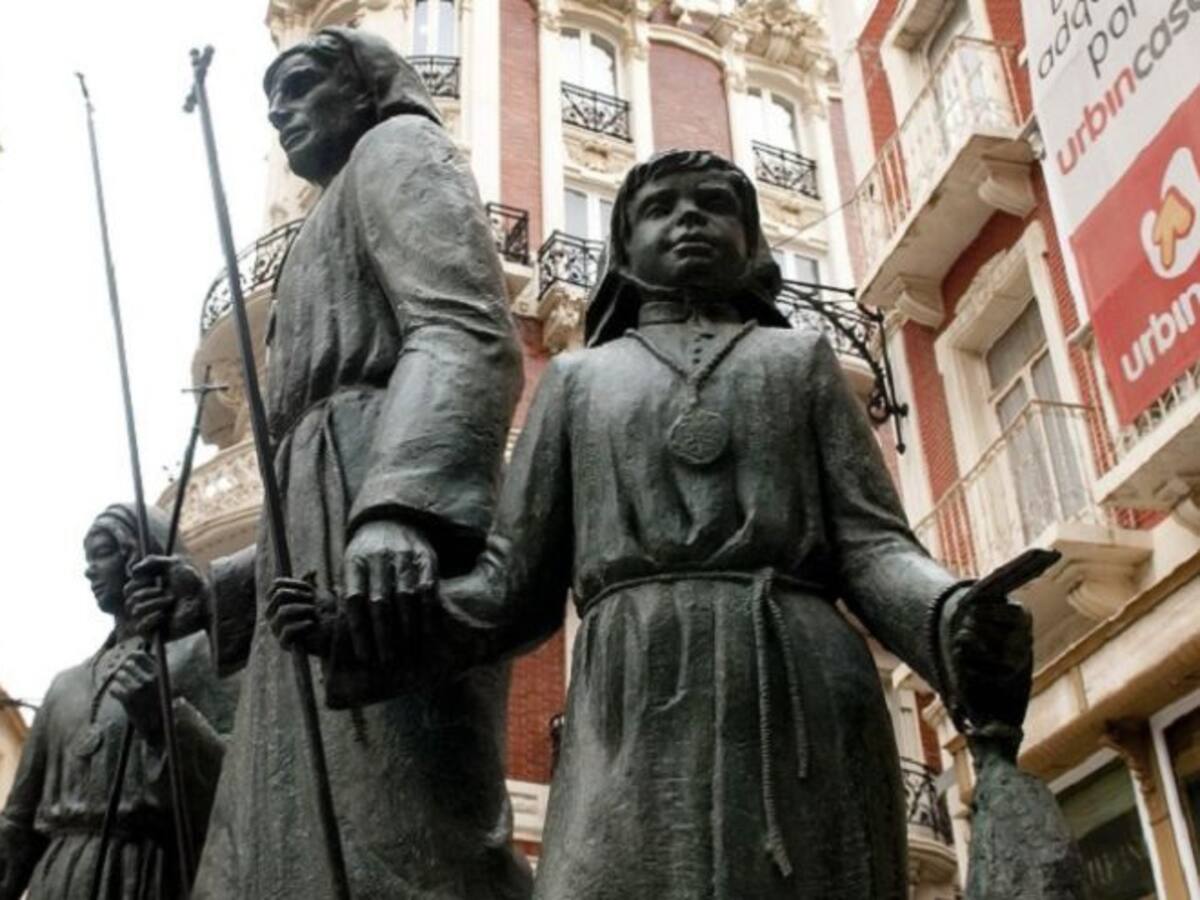 Los 'Nazarenos' en lo alto