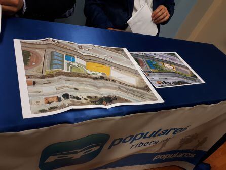 Los planos del proyecto del Complejo de El Montecillo planteado el pasado 2016 por el equipo de gobierno.