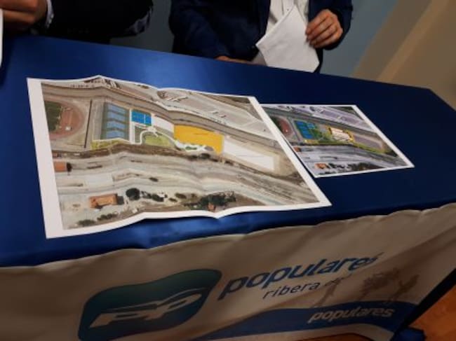 Los planos del proyecto del Complejo de El Montecillo planteado el pasado 2016 por el equipo de gobierno.