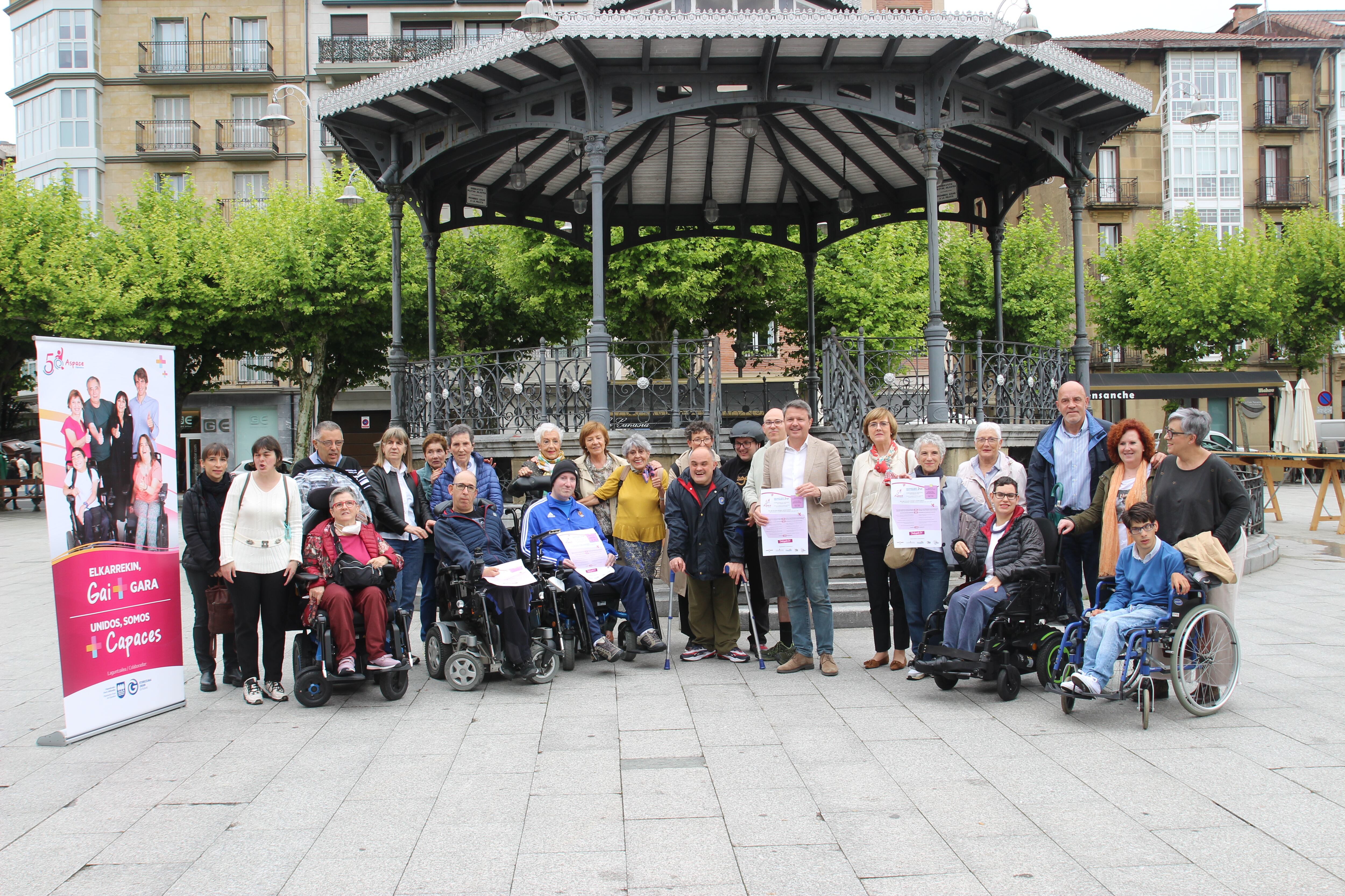 La asociación Aspace Gipuzkoa celebra su 50º aniversario / Foto: Ayuntamiento de Irun