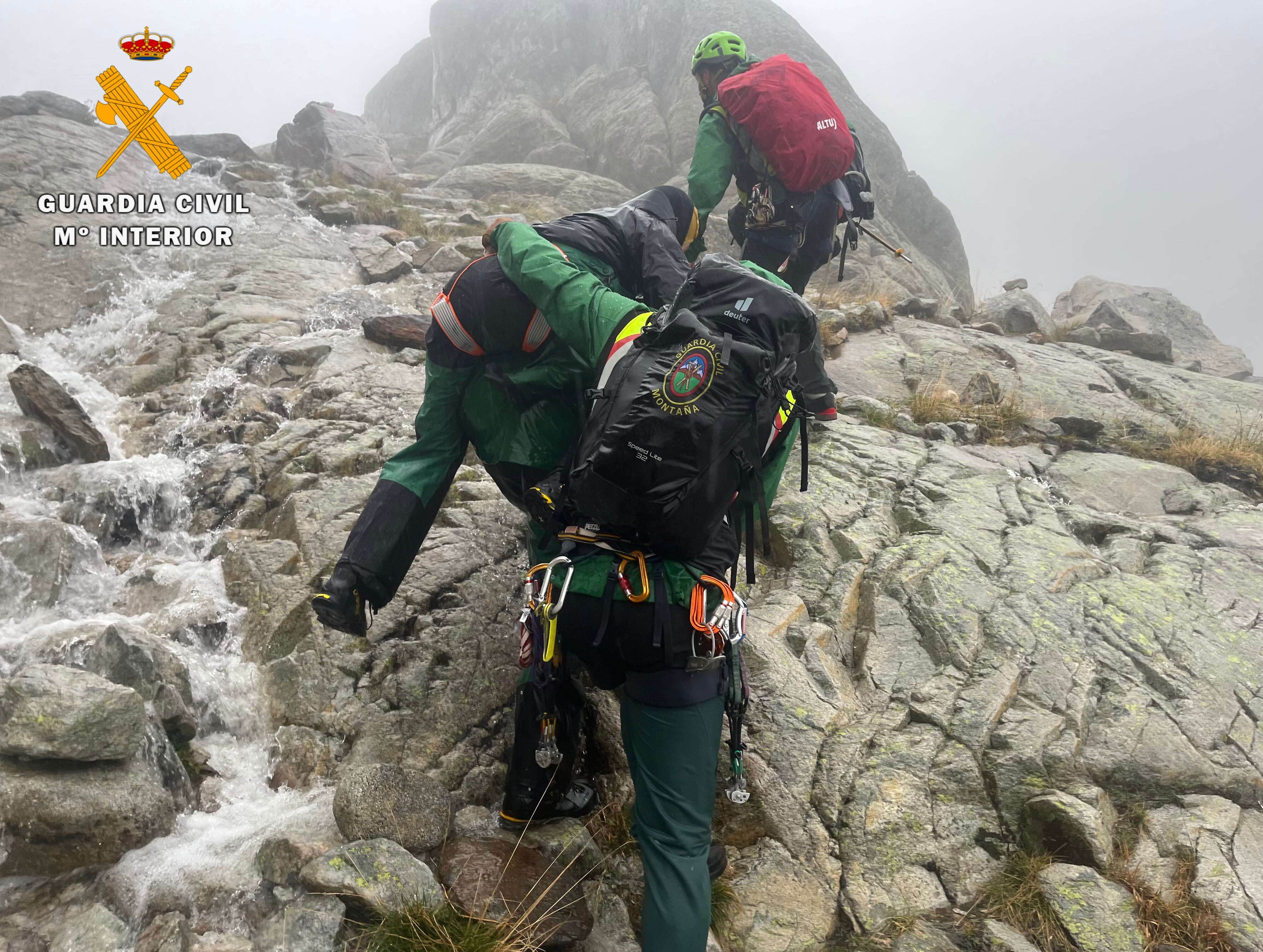 Rescate de un montañero en la zona de Benasque