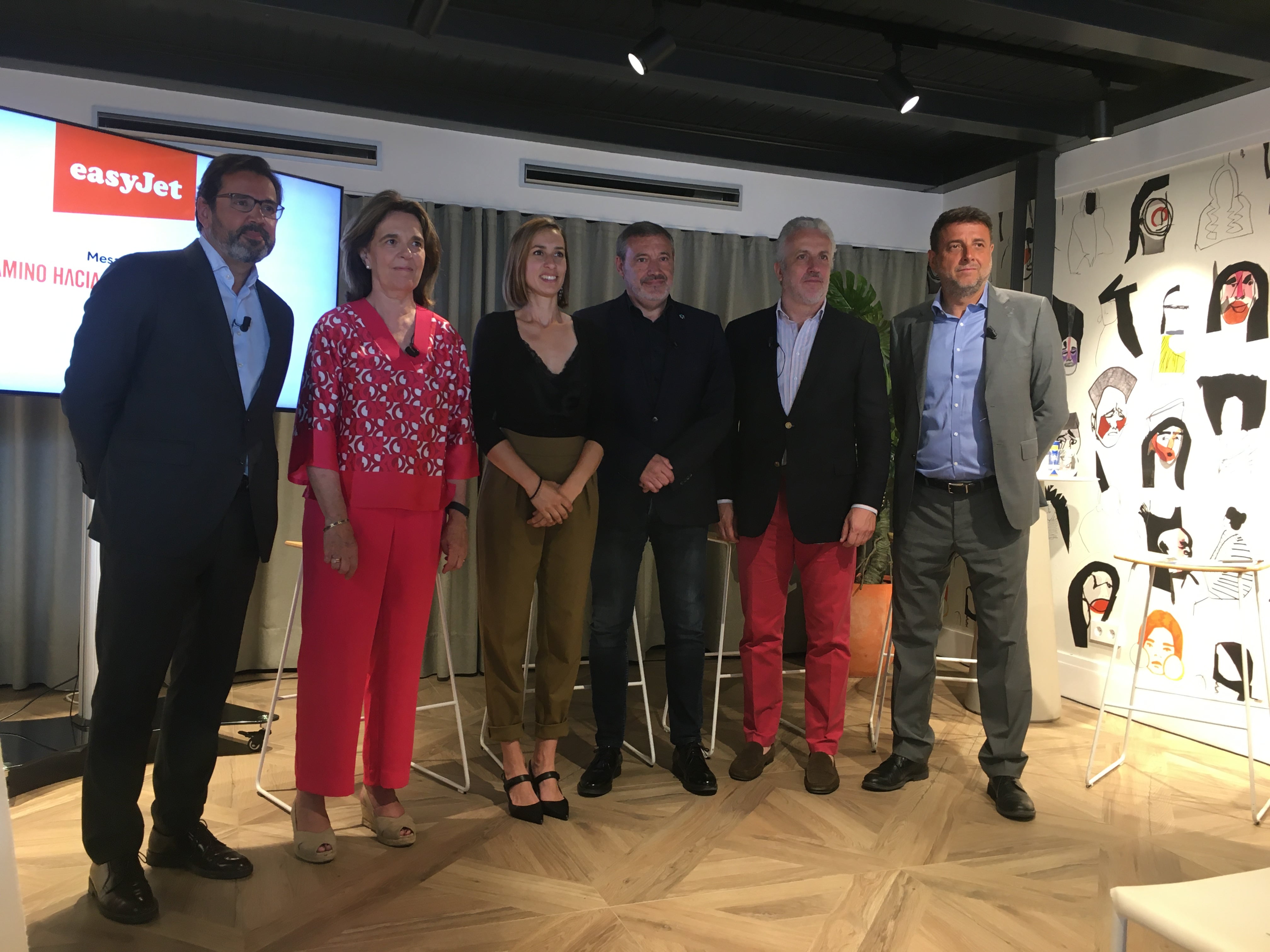 El debate hacia la transición por un turismo más responsable. Easy Jet, Meliá Hotels International, Turistec y Fundació Turisme Palma 365