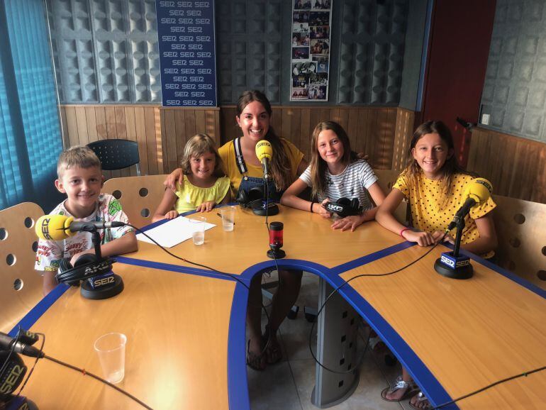 Simón, Miriam, Noe, Daniela y Paula