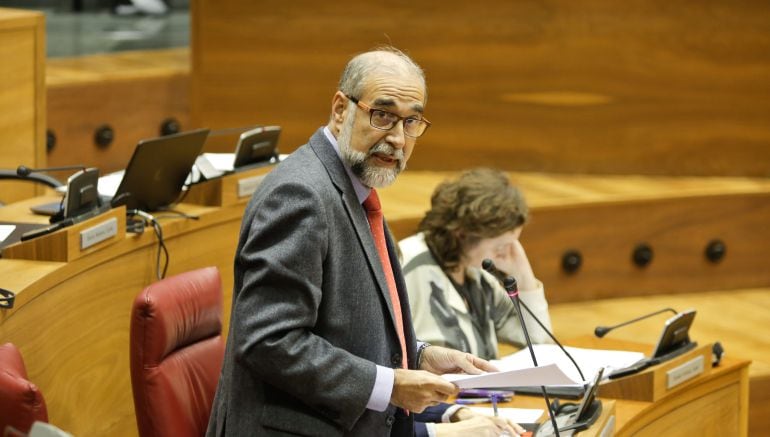 El consejero de Salud del Gobierno de Navarra, Fernando Domínguez