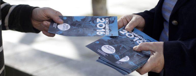 Tríptico sobre los presupuestos municipales de A Coruña