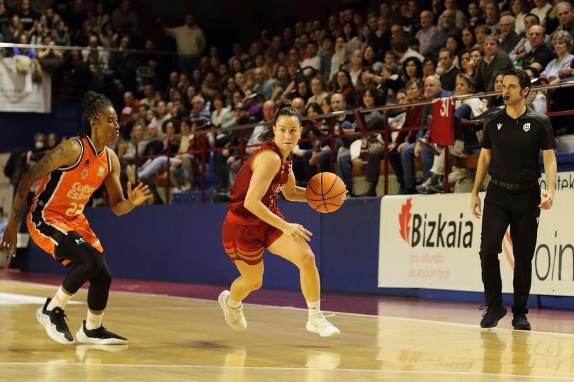 Lointek Gernika obtuvo el billete para la Copa de la Reina pese a caer en la última jornada ante Valencia Basket