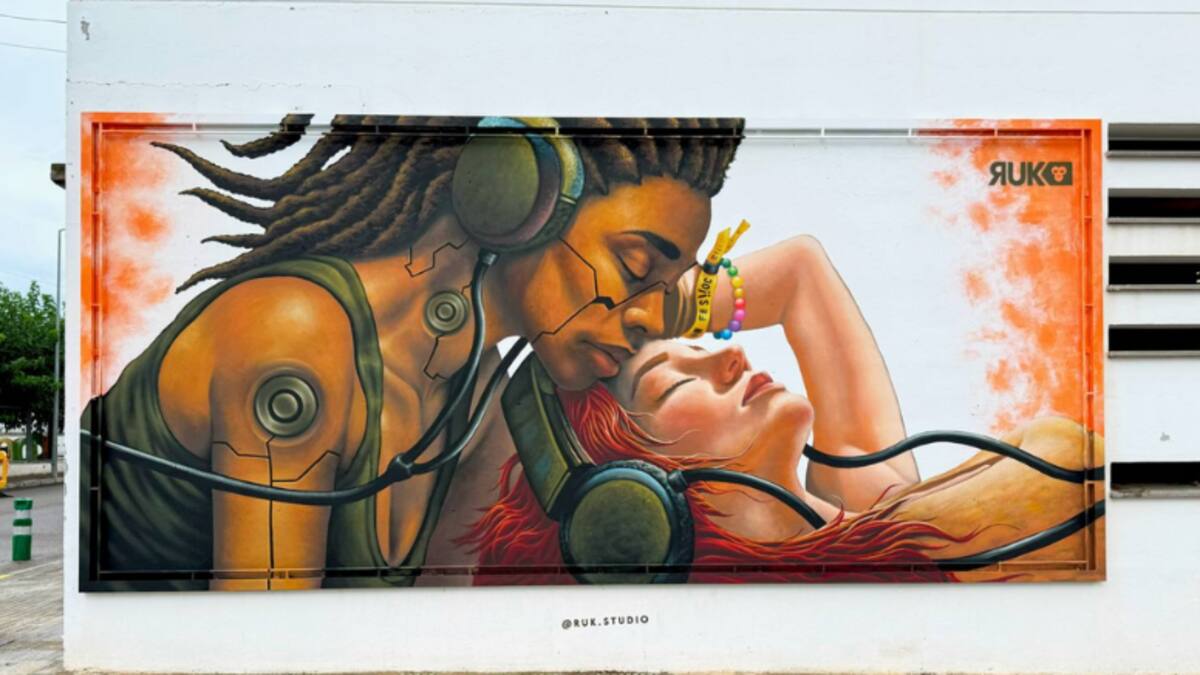 Ruk (Ruben García) explica como nace la idea de crear el mejor mural del mundo