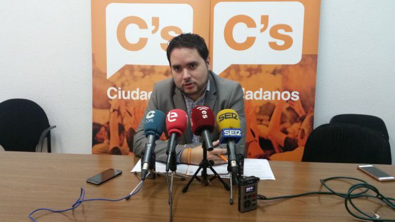 David Caballero, portavoz Ciudadanos