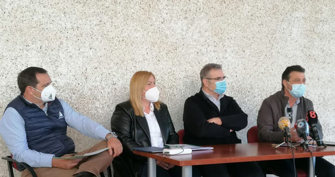 Rueda de prensa de todas las organizaciones agrarias de la provincia