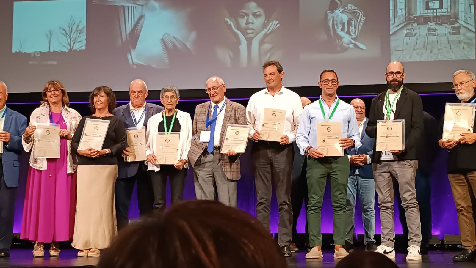 Entrega de los premios