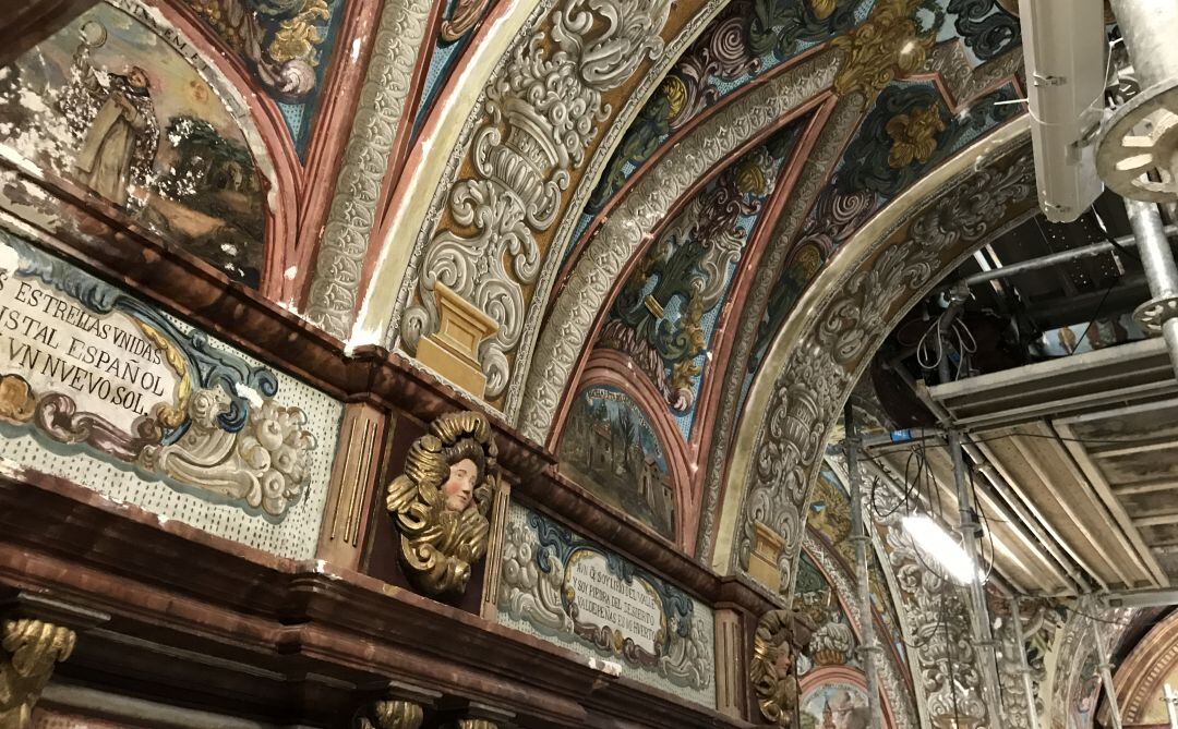 Obras de rehabilitación en el Convento de los Trinitarios de Valdepeñas 