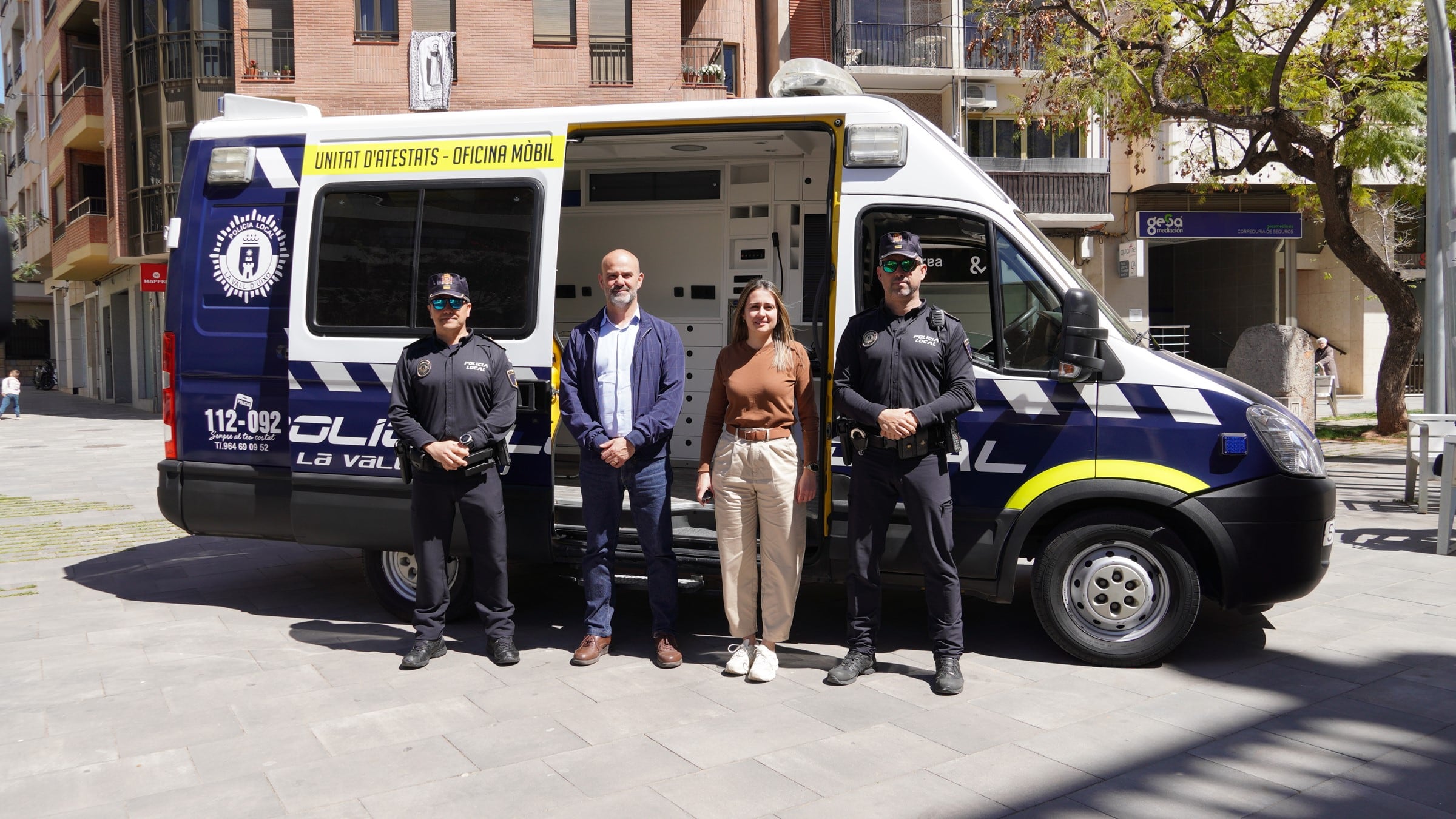 Nueva &quot;oficina movil&quot; de la policía de la Vall d&#039;Uixó