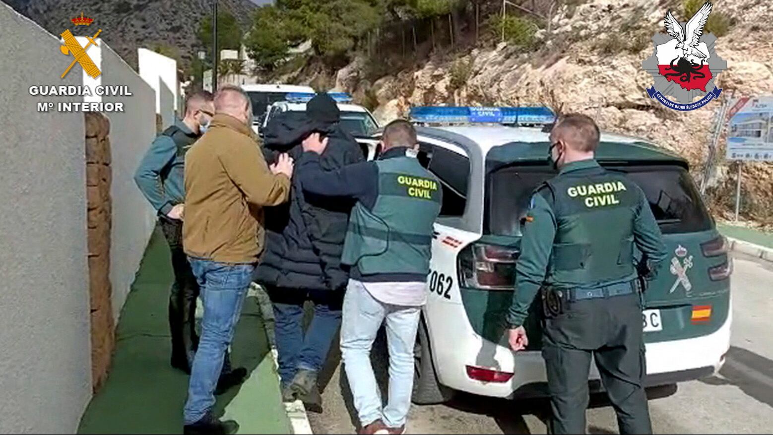 La Guardia Civil y la Polish Central Bureau of Investigation de Polonia han detenido a trece personas integrantes de una organización criminal de origen polaco dedicada al tráfico de drogas