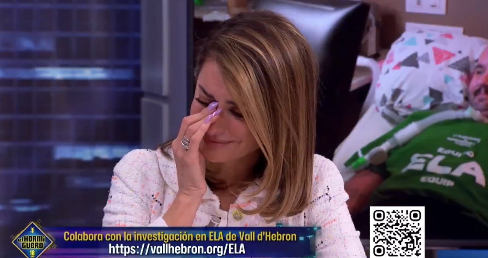 Penélope Cruz rompe a llorar en &#039;El Hormiguero&#039;