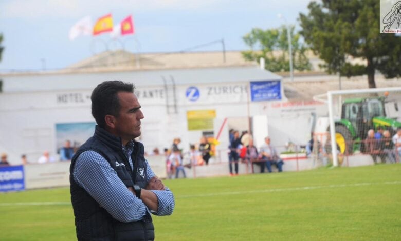 Ivan Nieto, entrenador del CD Quintanar de la Orden