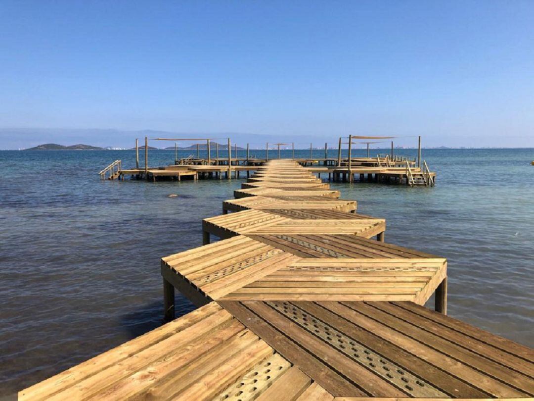 Balneario sobre el Mar Menor