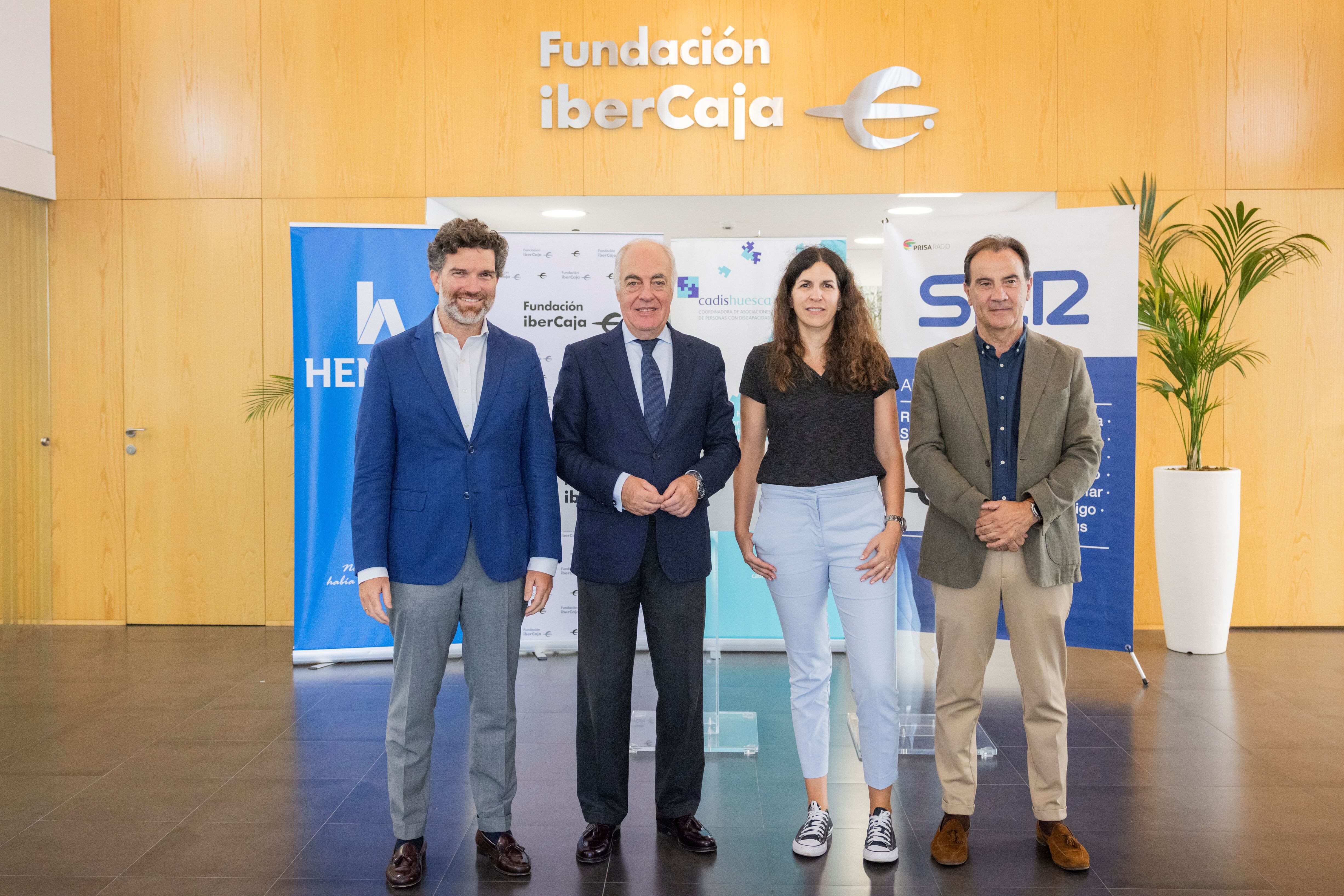 Íñigo de Yarza, José Luis Rodrigo, Sara Comenge y José María Tejerina