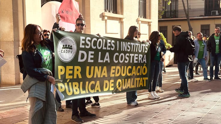 Testimonios de la manifestación en Xàtiva