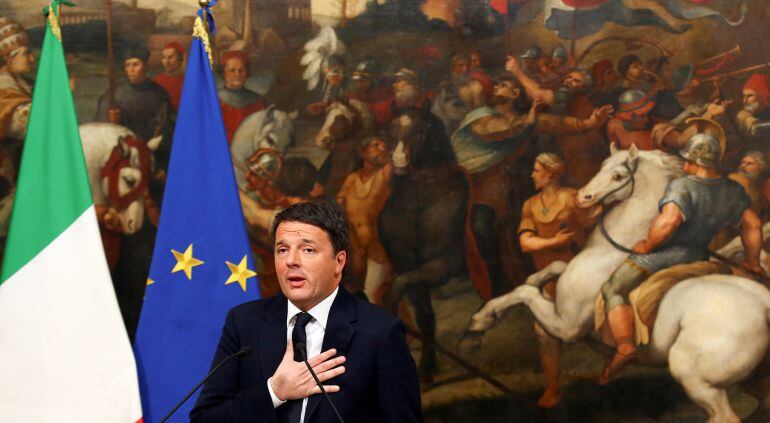 El primer ministro italiano Matteo Renzi.