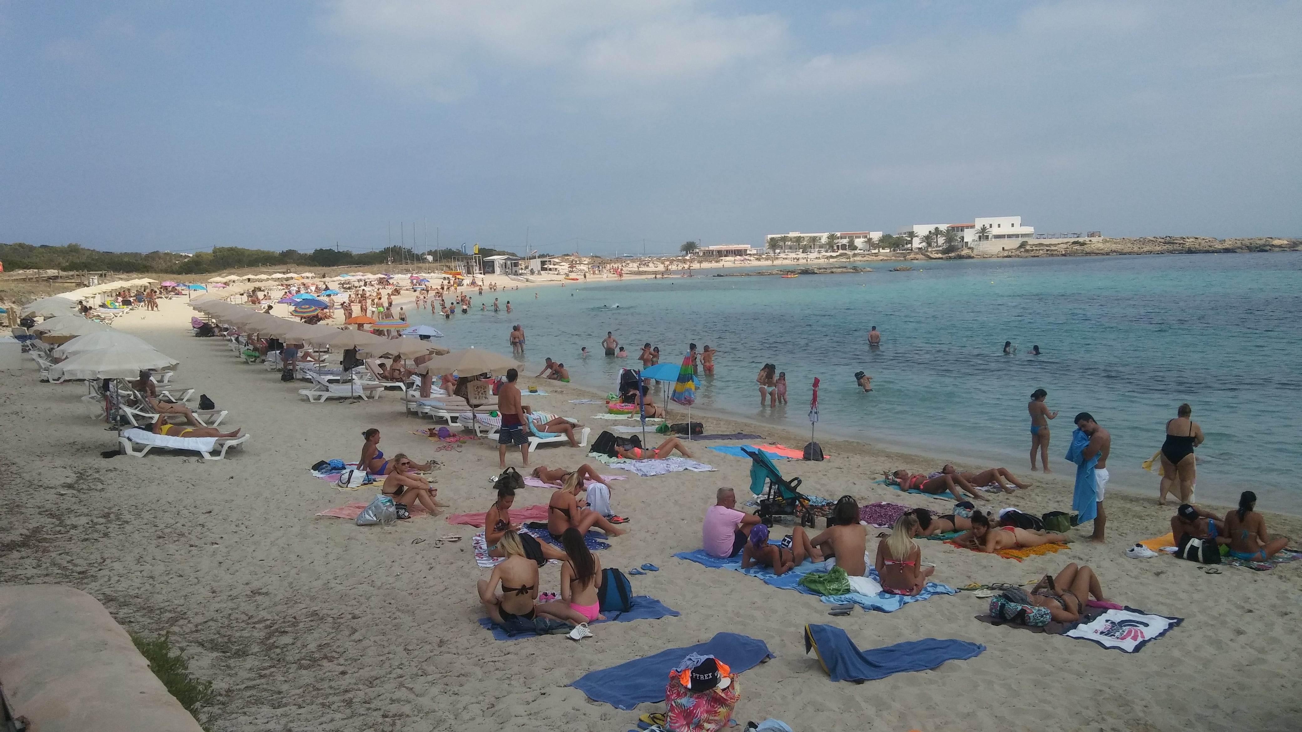 Imagen de archivo de la playa de es Pujols