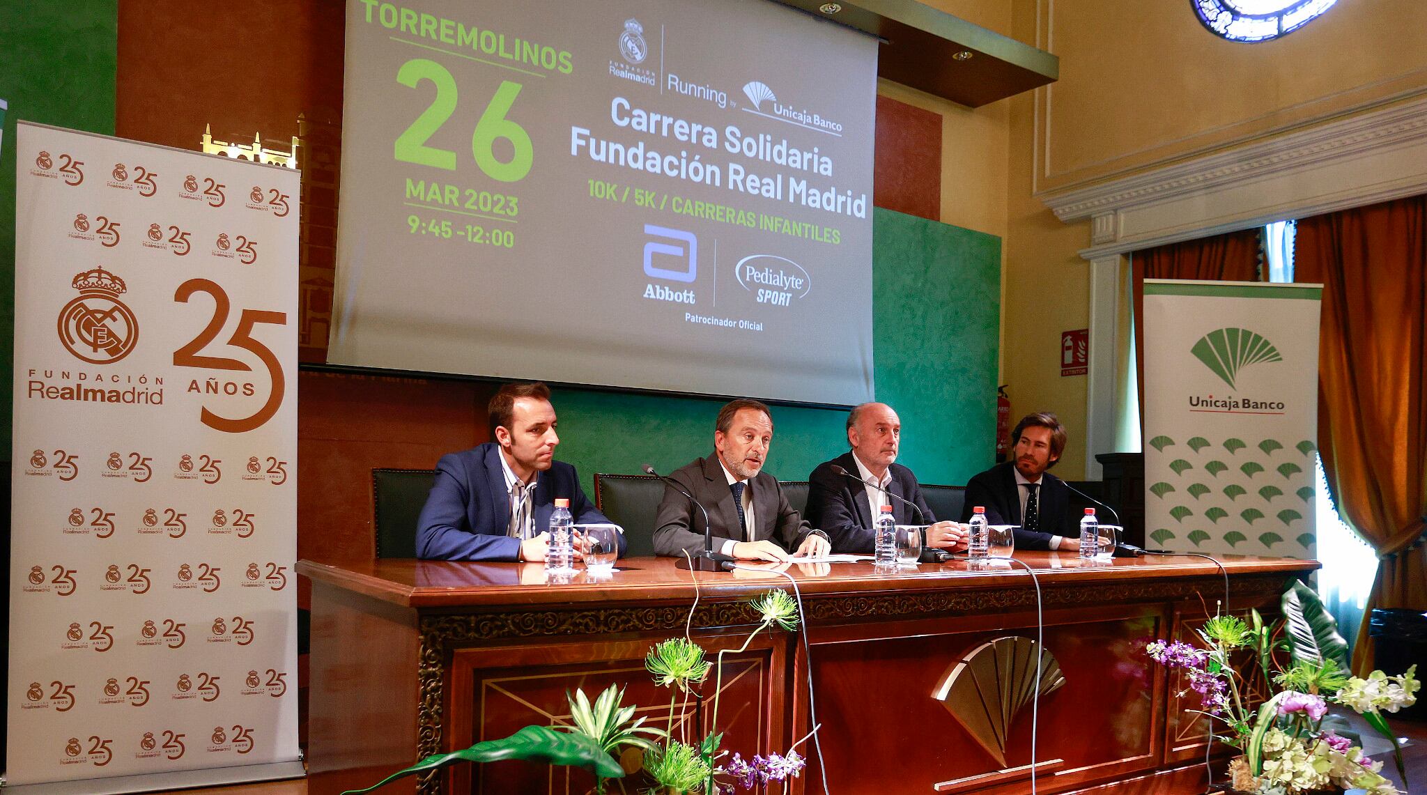 La carreras solidaria organizada por la fundación Real Madrid, y Unicaja. Marilú Báez