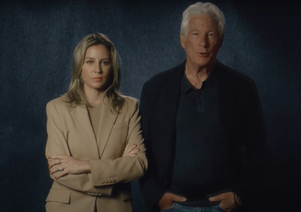 Alejandra y Richard Gere, en una imagen de la campaña.