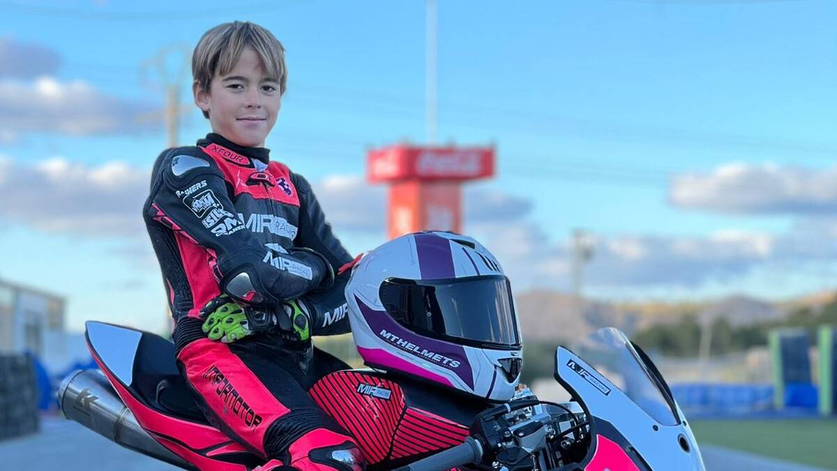 Omar Albiñana: Ocho años, una moto y un sueño que va muy en serio