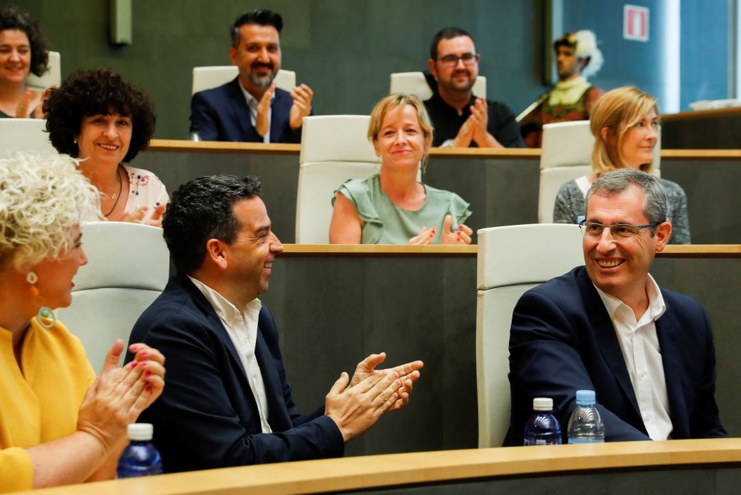 El jeltzale Markel Olano ha sido reelegido esta tarde diputado general de Gipuzkoa. 