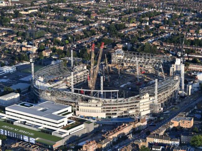 La remodelación casi al completo de White Hart Lane se prolongan desde el pasado mes de julio de 2017