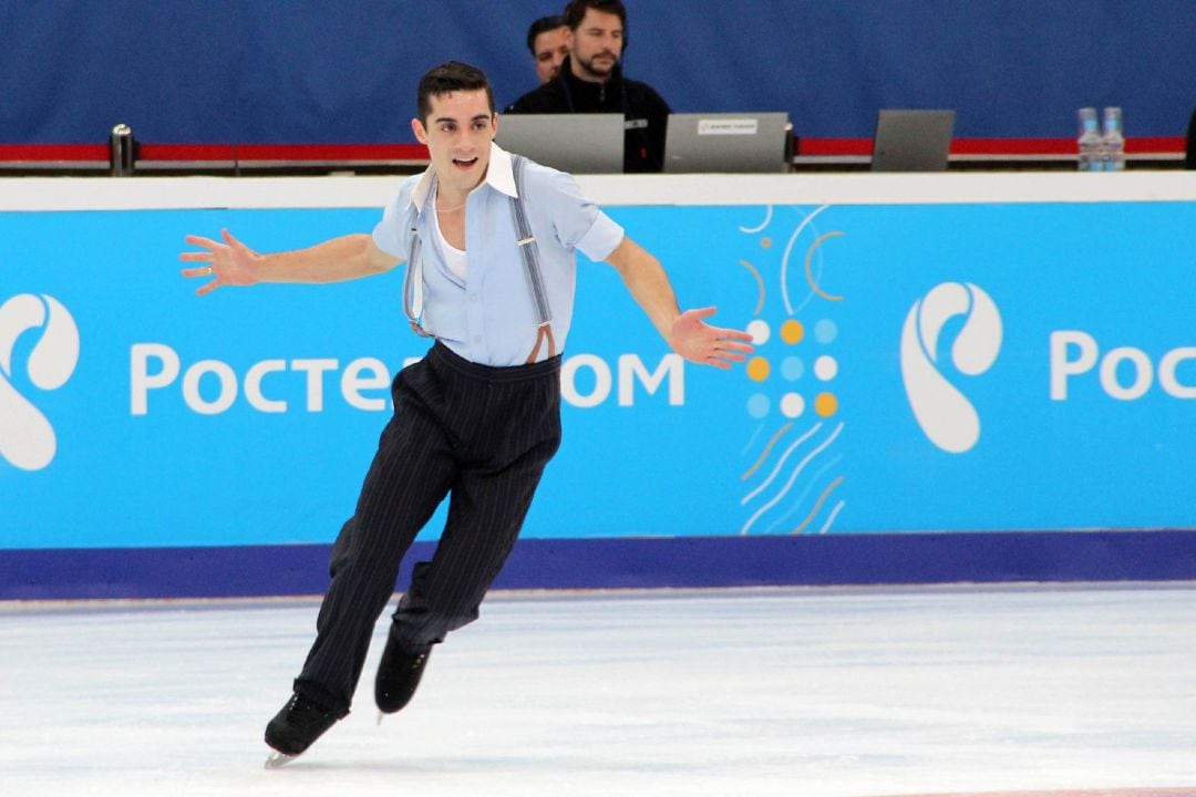 Javier Fernández, campeón del mundo y de Europa de patinaje artístico